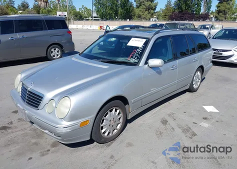 2001 Mercedes-Benz E 320 4M из США, поврежденный, VIN WDBJH82J01X057095